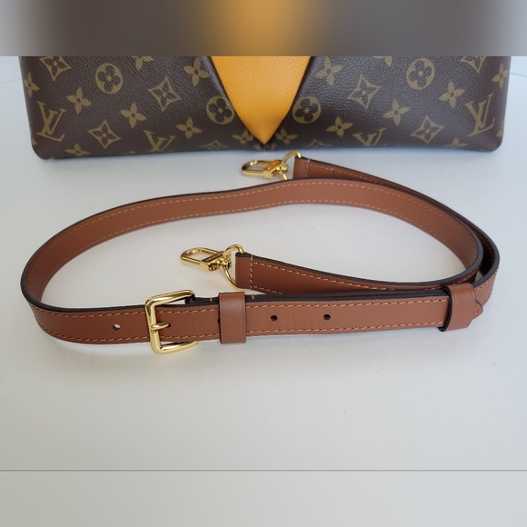 Louis Vuitton Monogram V Tote MM in Safran - Picture 7 of 13